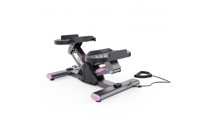 Балансировочный степпер DFC SC-S012E / pink с эспандерами Балансировочный степпер DFC SC-S012E / pink с эспандерами