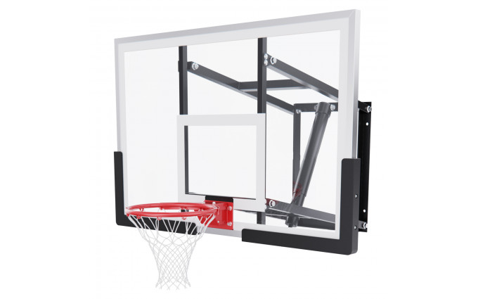 Баскетбольный щит DFC со съёмным регулятором высоты, поликарбонат 2,5 мм, 120 х 80 см