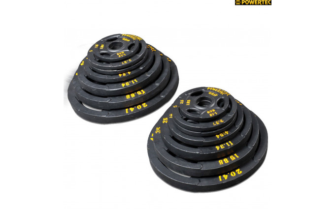 Набор олимпийских дисков Powertec (6 коробов) Набор олимпийских дисков Powertec (6 коробов)