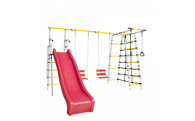 Спортивно-игровой комплекс ROMANA Богатырь MAX Плюс-2 103.12.07-02 с качелями (+ Качели цепные 1.Д-26.02 + Качели цепные 1.Д-26.02) Спортивно-игровой комплекс ROMANA Богатырь MAX Плюс-2 103.12.07-02 с качелями (+ Качели цепные 1.Д-26.02 + Качели цепные 1.Д-26.02)