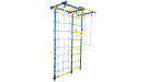 Шведская стенка Юный Атлет Лайт с рукоходом и сеткой (синий/желтый) Шведская стенка Юный Атлет Лайт с рукоходом и сеткой (синий/желтый)
