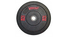 Диск бамперный черный 25 кг